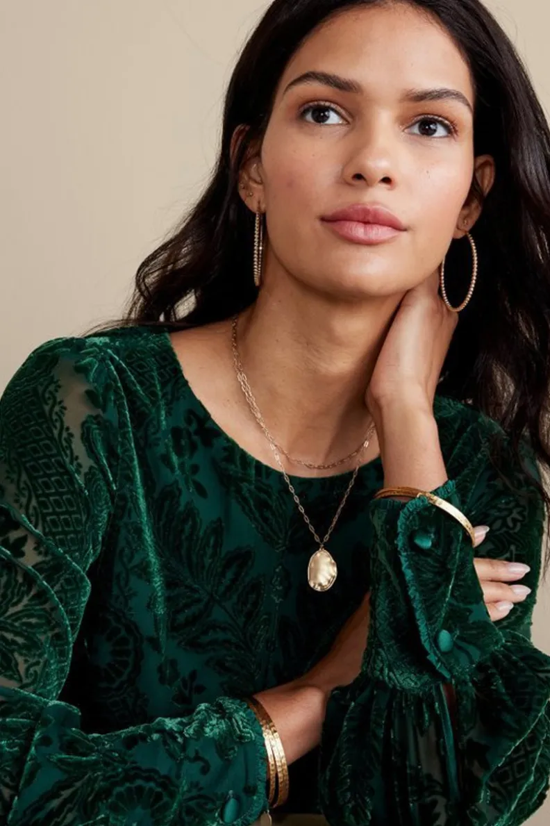 Blusa de terciopelo Vanetta - Elegancia suave para looks diarios | Colección Otoño-Invierno 2023 - Diseño Exclusivo en Telas Premium