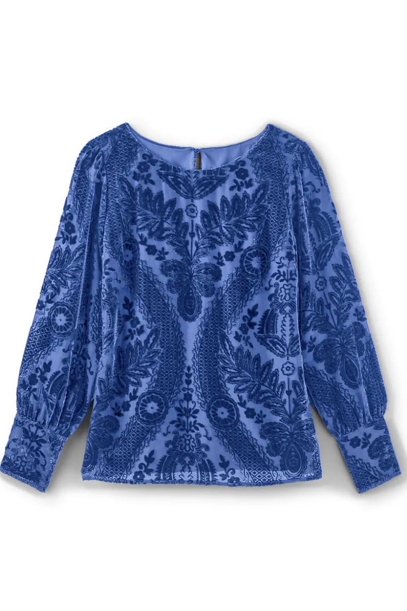 Blusa de terciopelo Vanetta - Elegancia suave para looks diarios | Colección Otoño-Invierno 2023 - Diseño Exclusivo en Telas Premium