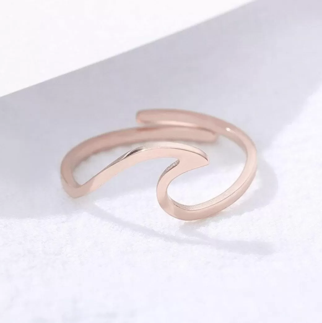 Anillo Ola - Joyas Atolea, Elegancia Costera de Moda