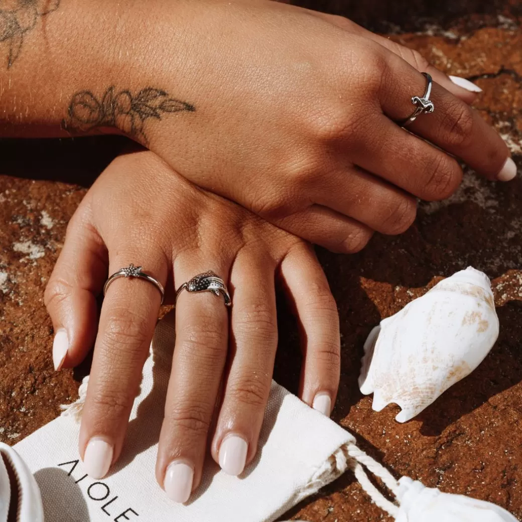Exclusivo Anillo Tiburón Ballena - Oferta Limitada en Joyería Atolea